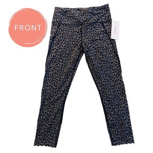 NWT - Varley Wesley Legging 7/8th Scalloped Mesh